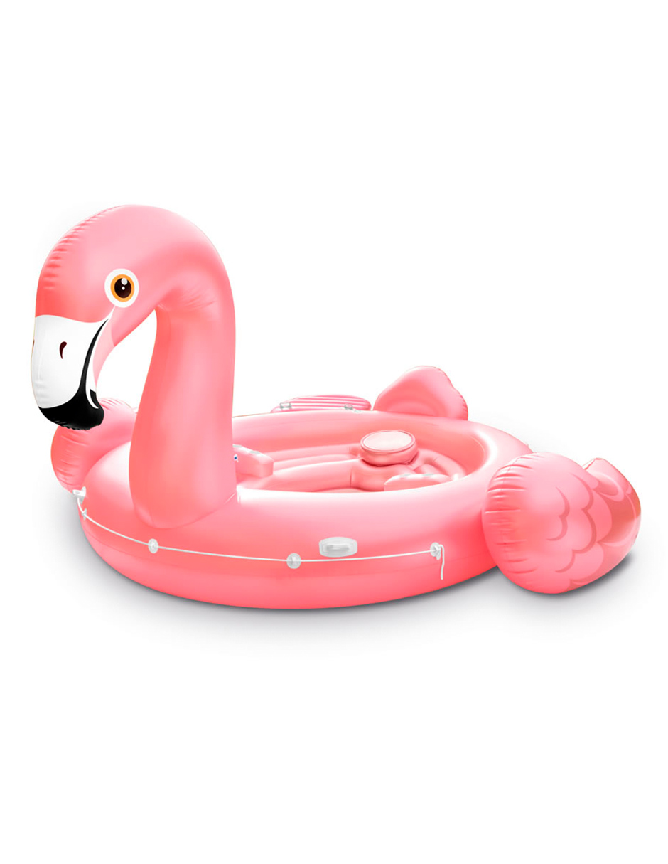 Foto 2 pulgar | Inflable Intex De Flamingo Island I color Rosa