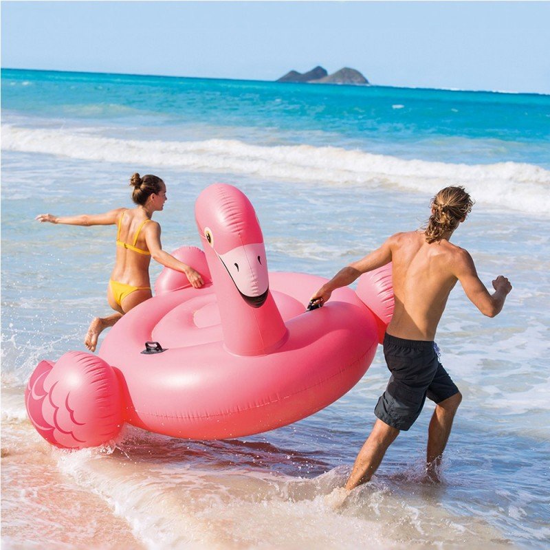 Foto 4 pulgar | Montable Intex Inflable De Mega Flamingo color Rosa