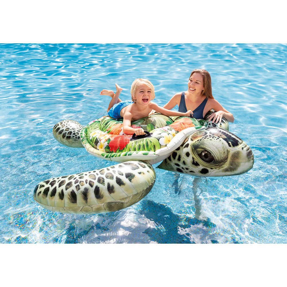 Foto 3 pulgar | Montable Intex Inflable De Tortuga Marina