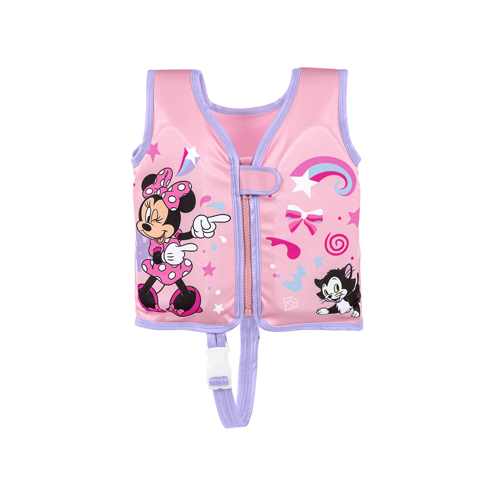 Foto 2 pulgar | Chaleco Salvavidas Para Niña 1 A 3 Años Minnie Mouse Rosa Bestway
