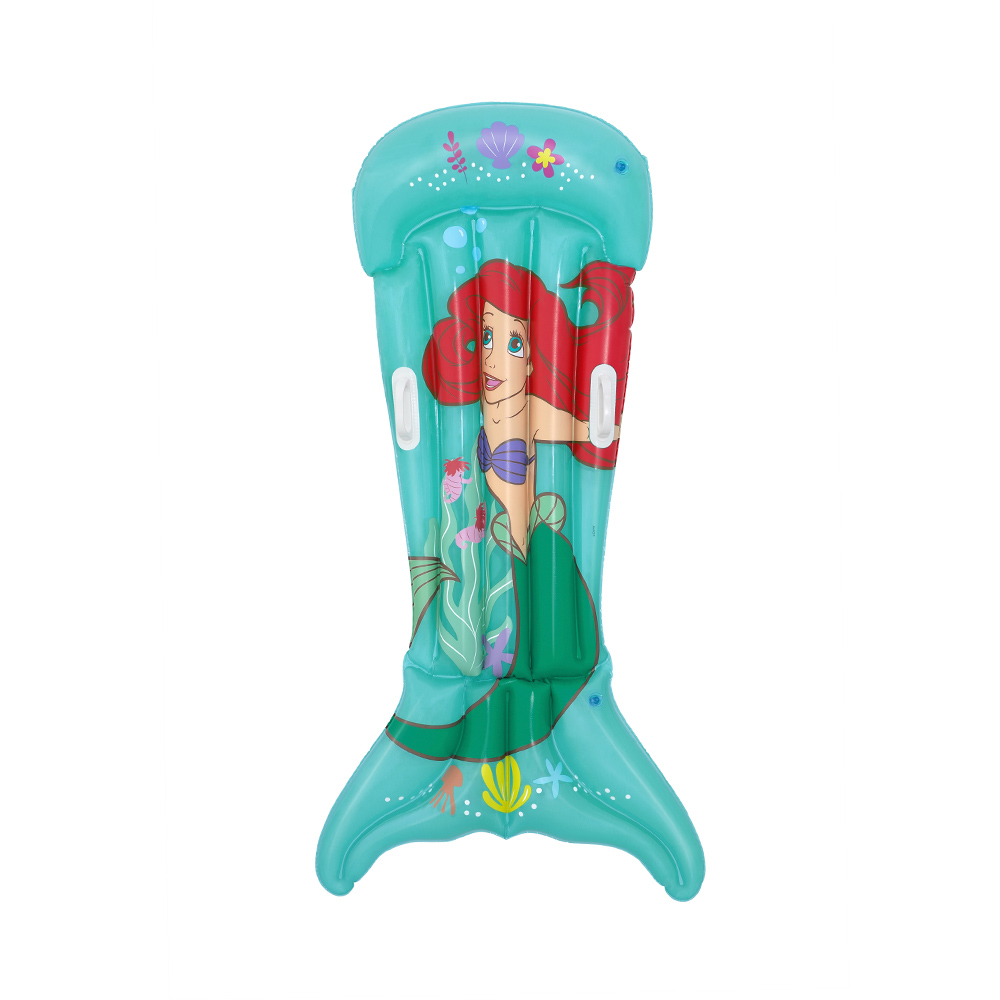 Foto 1 | Salvavidas Cama Montable Cola De Sirena Princesa Ariel Bestway Menta Plástico