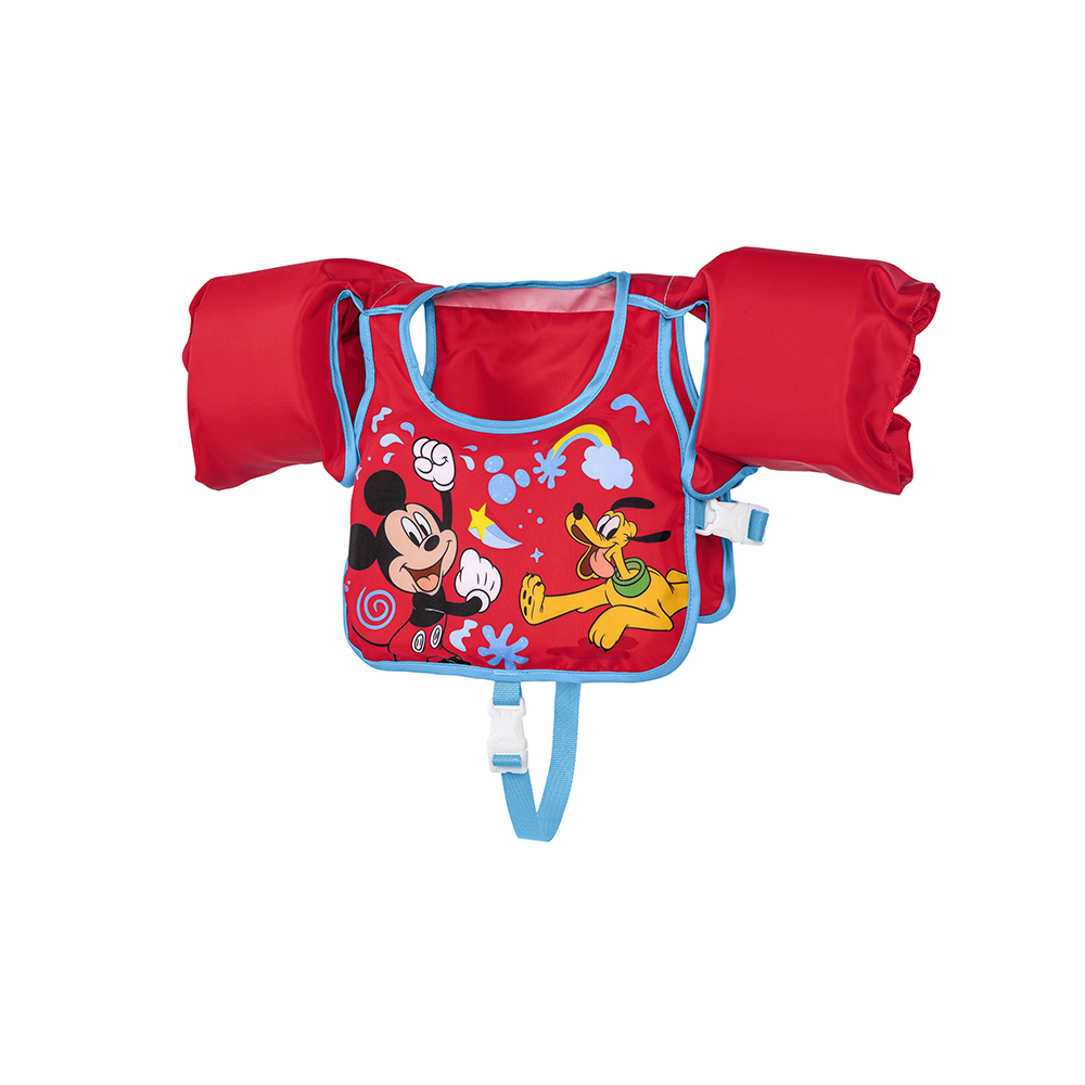 Chaleco Salvavidas Con Hombrera Para Niño 3 A 6 Años Mickey Mouse Bestway