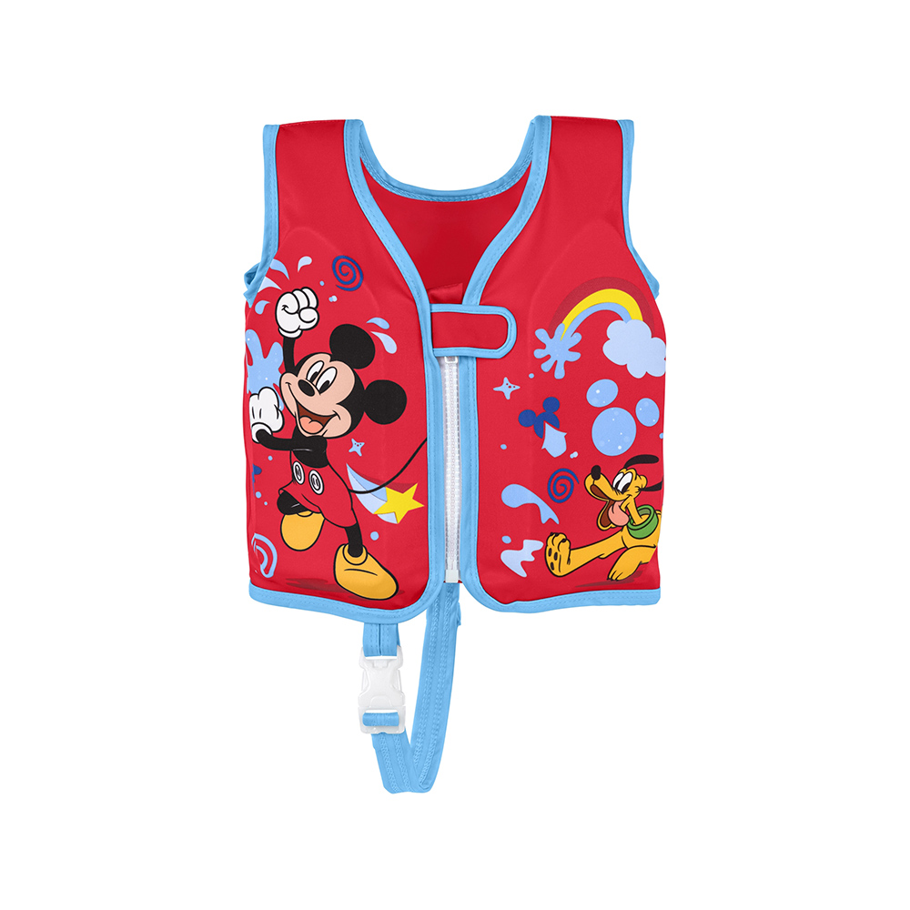 Foto 1 | Chaleco Salvavidas Para Niño 1 A 3 Años Mickey Mouse Bestway color Rojo