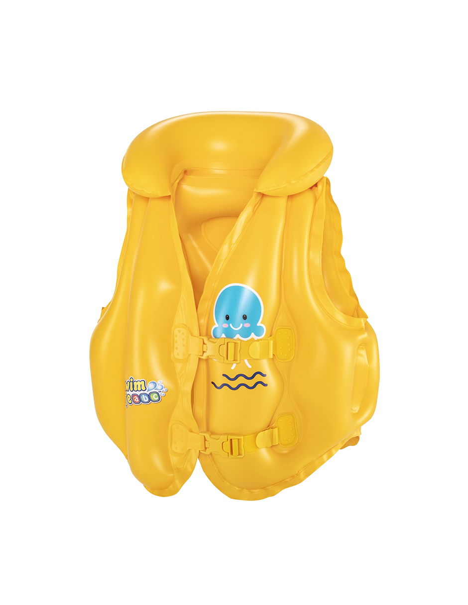 Foto 1 | Chaleco Salvavidas Inflable Para Niños Bestway  3 A 6 Años color Amarillo