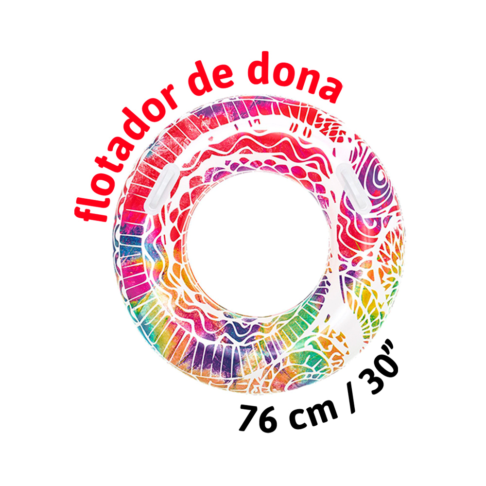 Foto 2 | Salvavidas Dona Inflable Infantil color Rojo Bestway Plástico Resistente