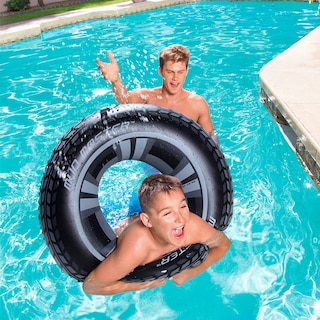 Foto 3 | Inflable de Donda Bestway Llanta color Negro