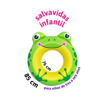 Foto 2 | Salvavidas Inflable Infantil Bestway 36351-VR Rana
