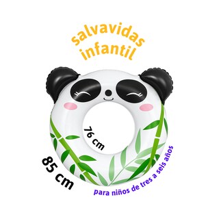 Foto 2 | Salvavidas Inflable Infantil Bestway 36351-BCO Panda