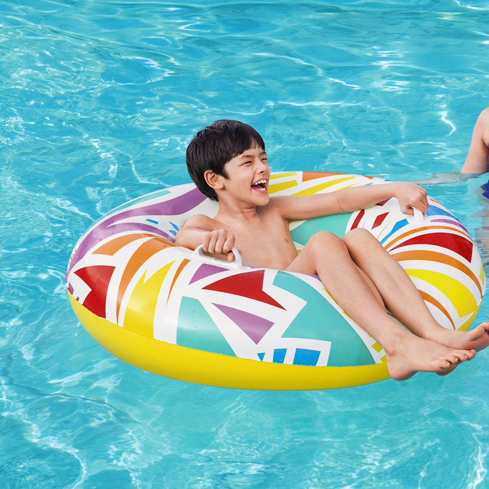 Foto 4 pulgar | Salvavidas Inflable Infantil Bestway 36228-BCO Geométrico