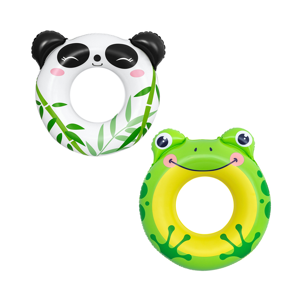 Salvavidas Bestway 36351-2 Multicolor 2 Piezas - Panda y Rana