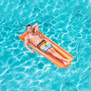 Foto 3 | Flotador Colchoneta Bestway color Naranja