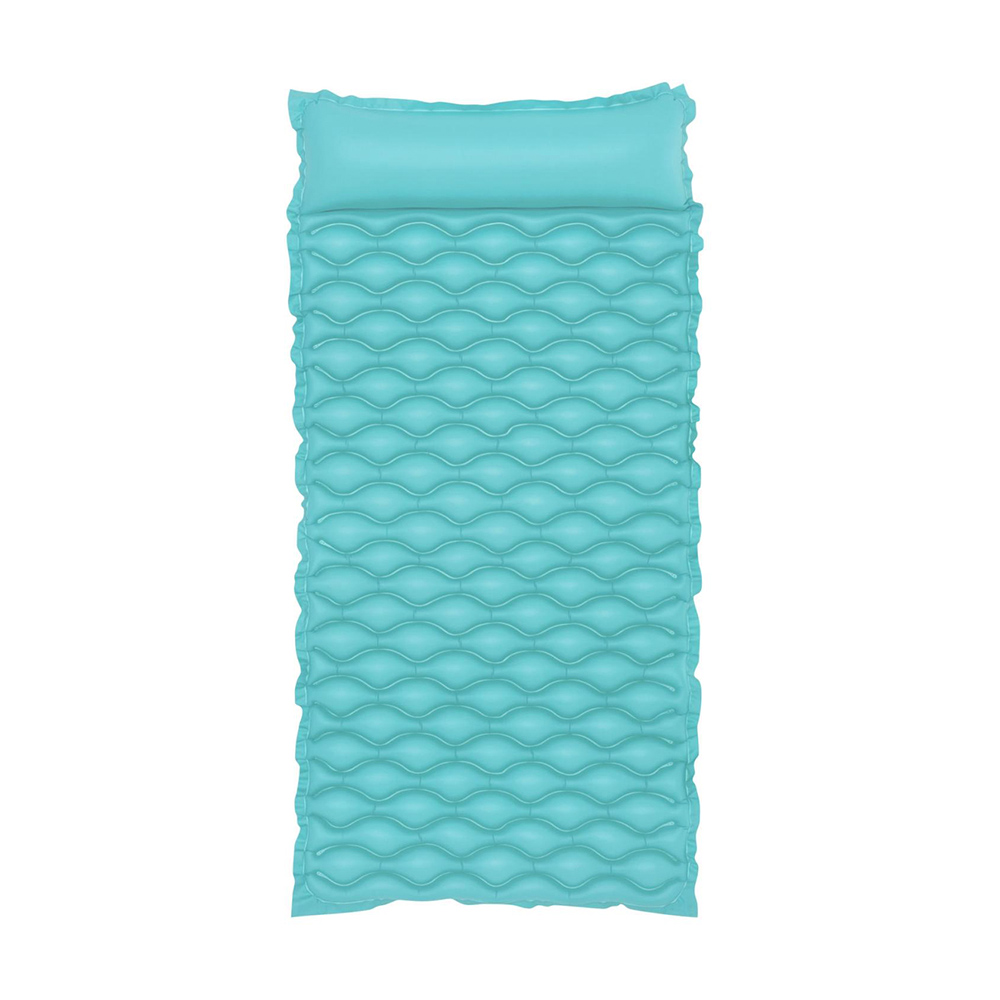 Foto 2 pulgar | Cama Montable Bestway 44020-MNT color Verde Flotador Inflable de Plástico Resistente Enrollable