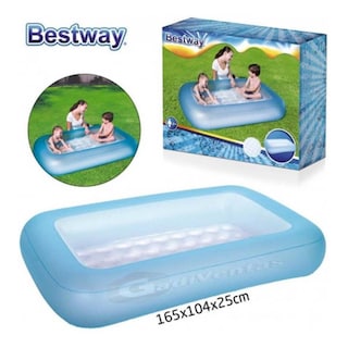 Foto 5 | Alberca Inflable Infantil Turquesa 102 Lt Plástico Resistente Bestway