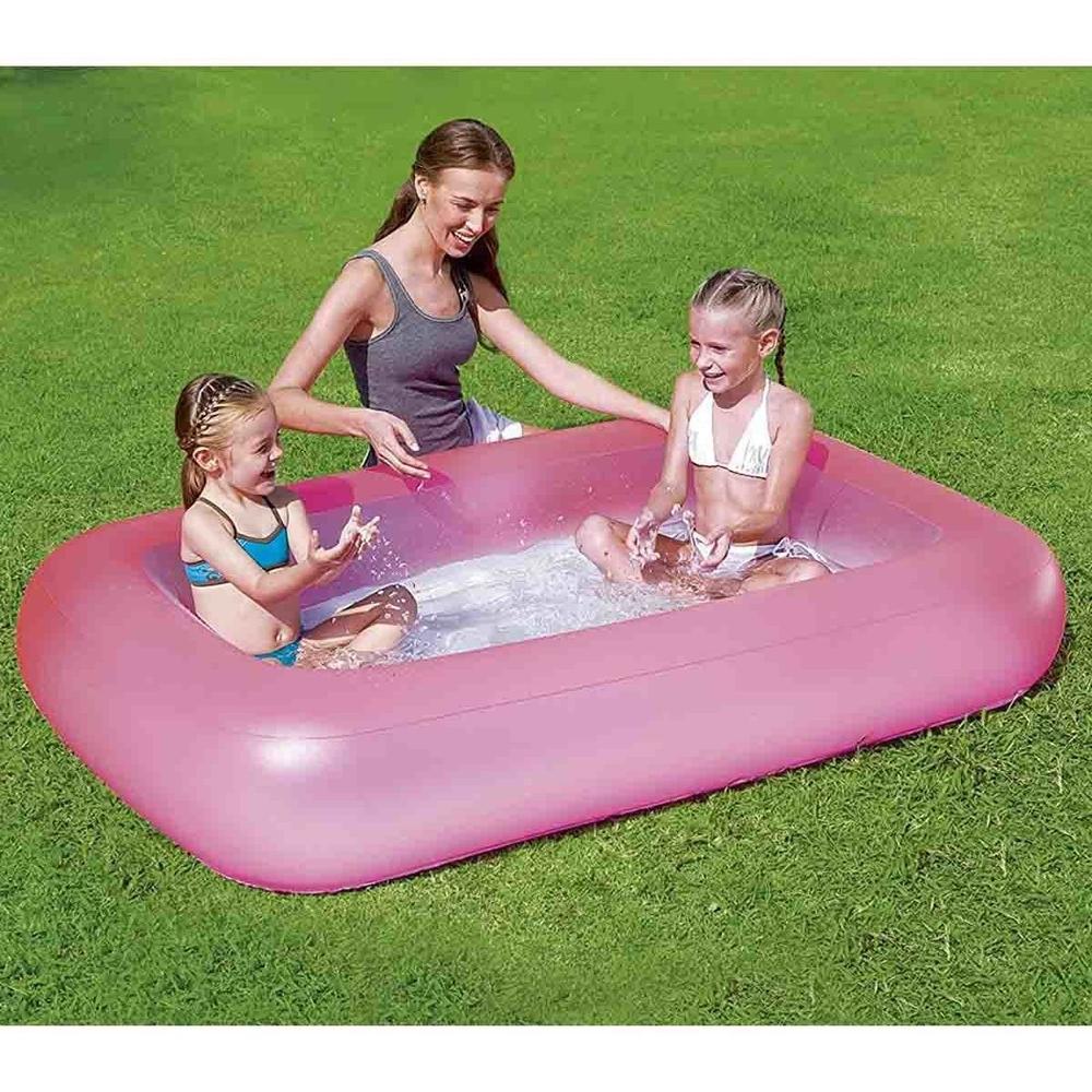 Foto 8 pulgar | Alberca Inflable Infantil Turquesa 102 Lt Plástico Resistente Bestway