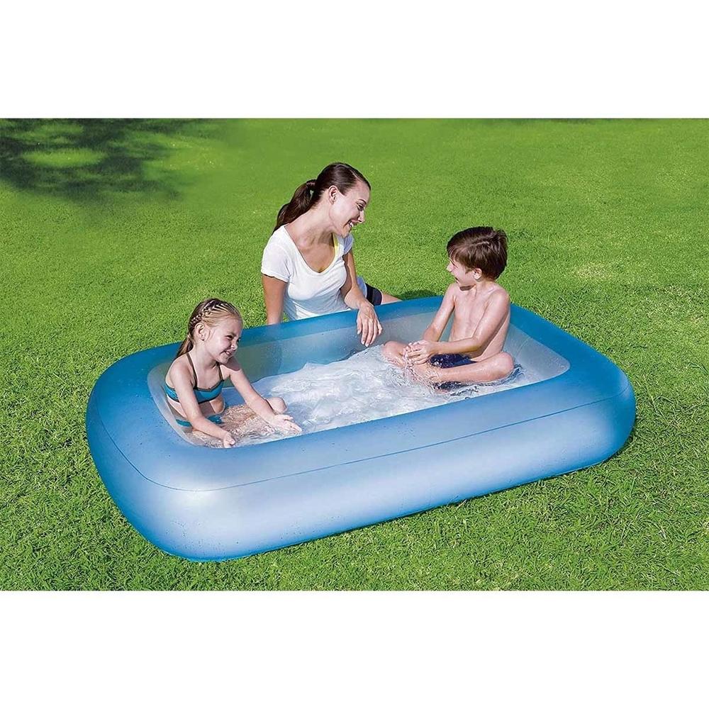 Foto 9 pulgar | Alberca Inflable Infantil Turquesa 102 Lt Plástico Resistente Bestway