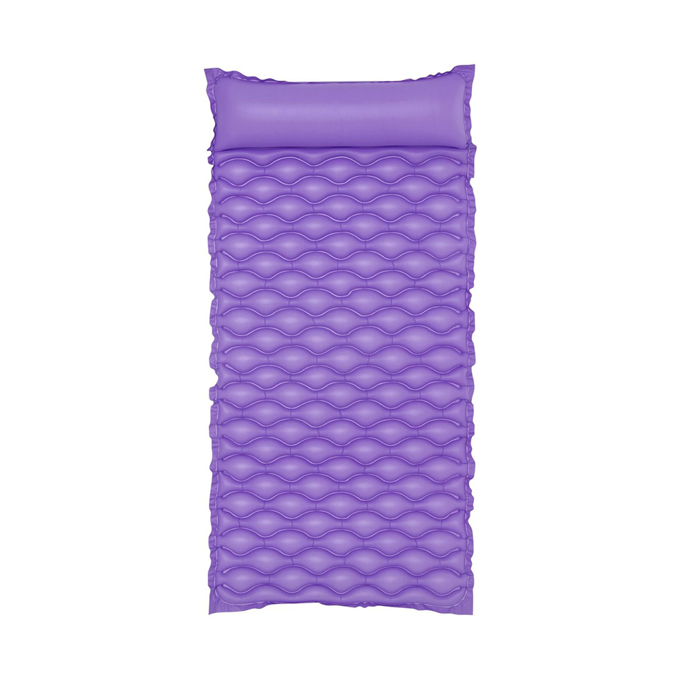 Foto 1 | Cama Montable Flotador Inflable Morado Plástico Resistente Enrollable Bestway
