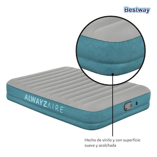 Foto 6 | Colchón Inflable Bestway Queen con Bomba Extraíble Recargable