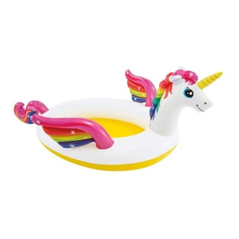 Foto 2 pulgar | Piscina Inflable De Unicornio Redonda Niños 2.72m Intex