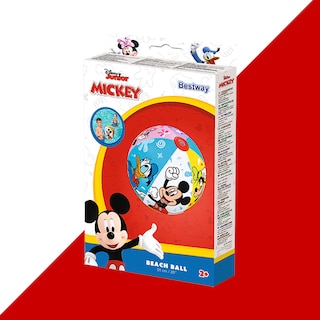 Foto 4 | Pelota De Playa Inflable Mickey Mouse Multicolor Disney