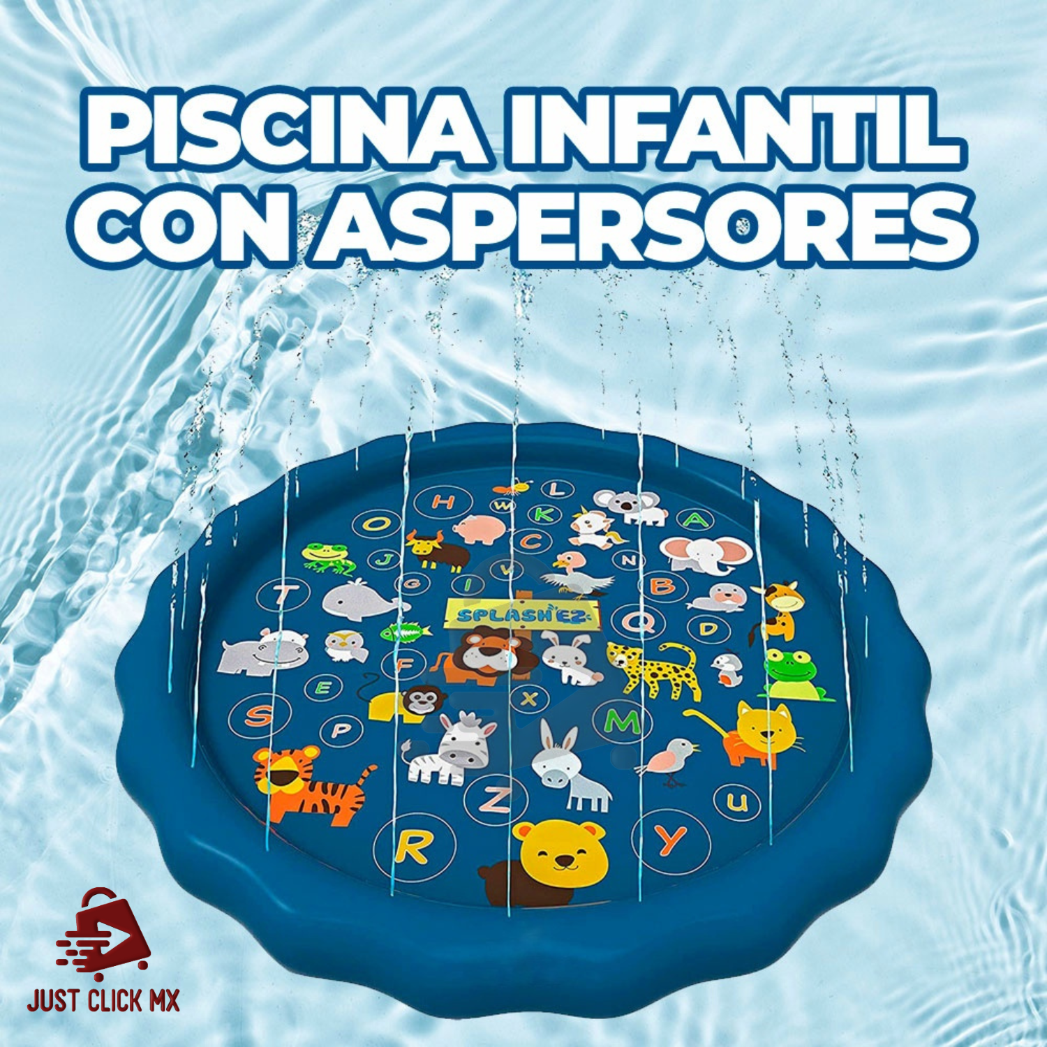 Foto 7 pulgar | Almohadilla Con Aspersores De Agua Infantil