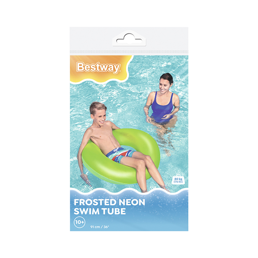 Foto 4 | Salvavidas Inflable Bestway Color Neón 91 cm 2 Piezas