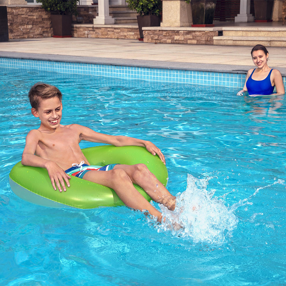 Foto 6 | Salvavidas Inflable Bestway Color Neón 91 cm 2 Piezas