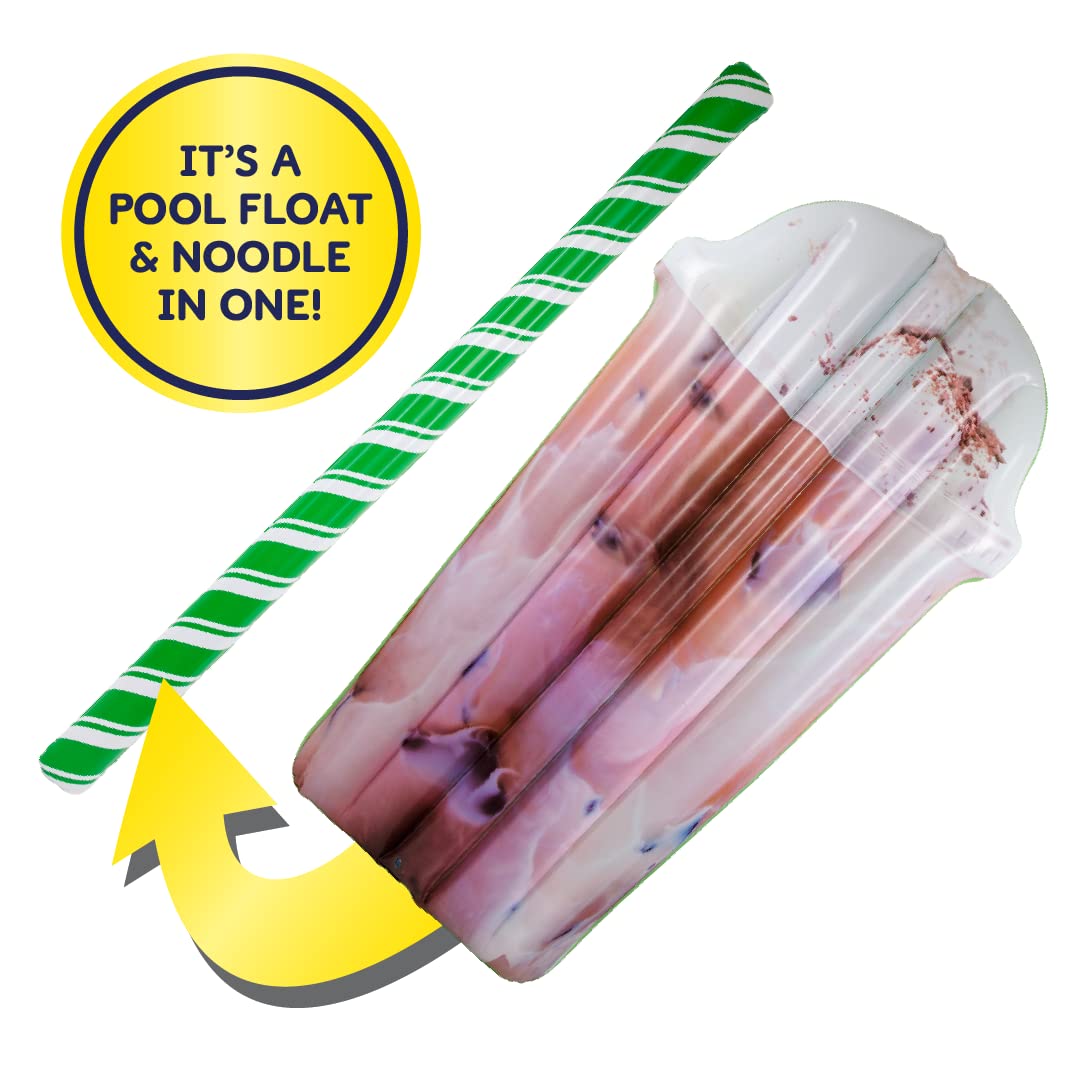 Foto 3 | Pool Float Tube Mighty Mojo Ice Coffee Float And Noodle - Venta Internacional.