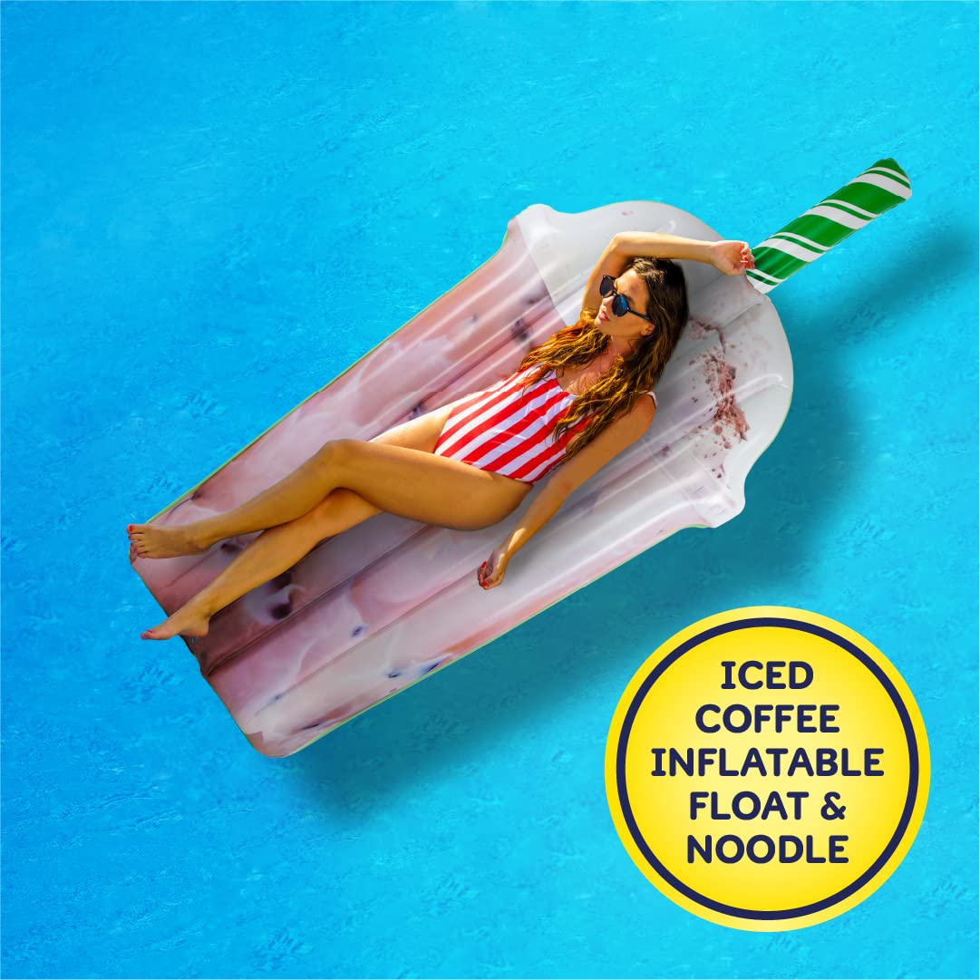 Foto 5 | Pool Float Tube Mighty Mojo Ice Coffee Float And Noodle - Venta Internacional.