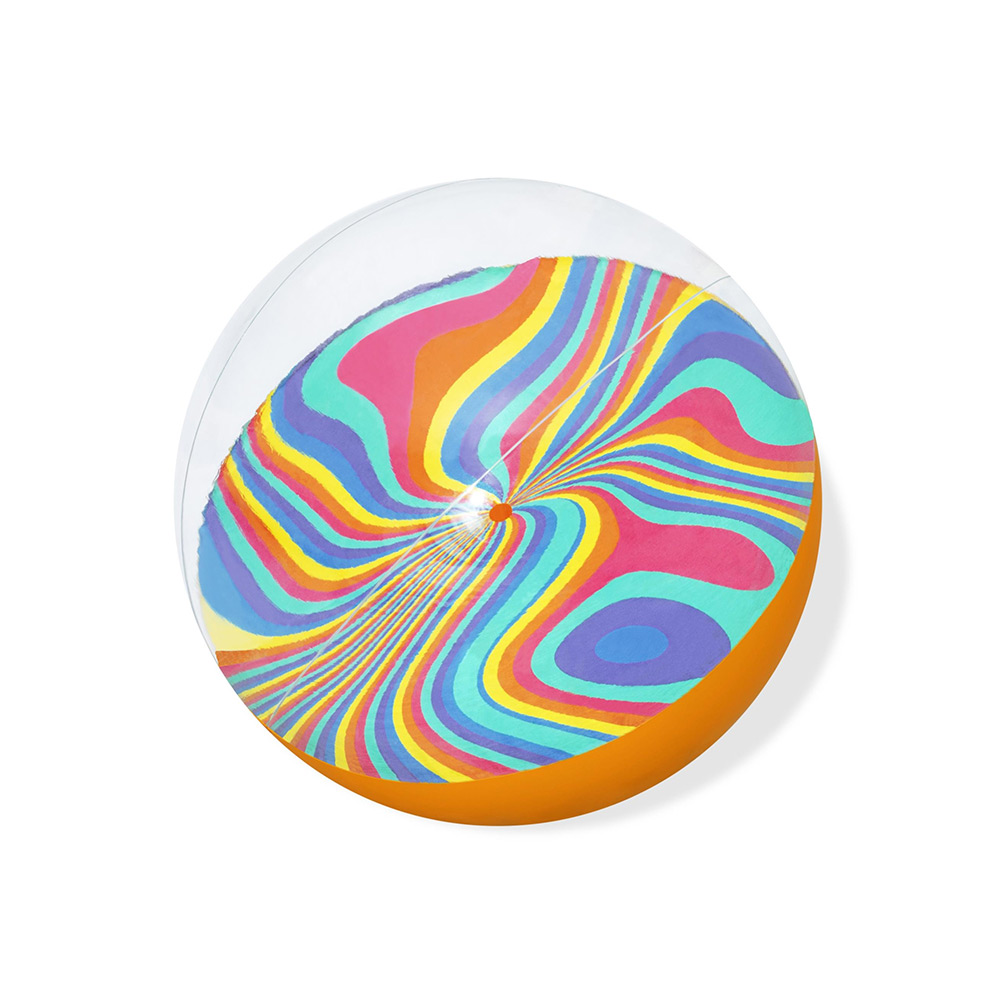 Pelota De Playa Inflable Bestway Diseño Tie Dye 46cm