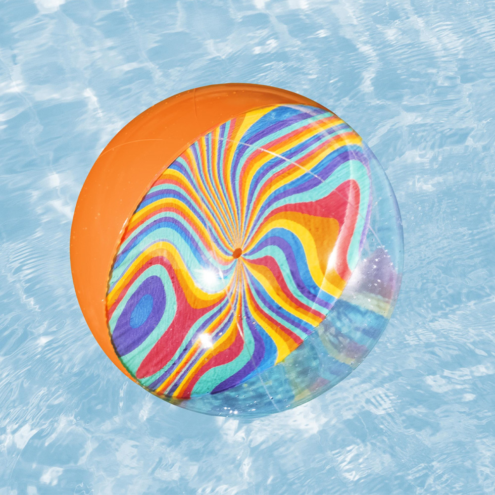 Foto 7 pulgar | Pelota De Playa Inflable Bestway Diseño Tie Dye 46cm