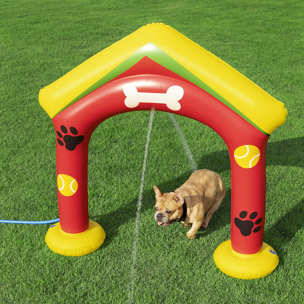 Foto 4 | Aspersor De Agua Arco Inflable Refresca Para Mascotas 127cm