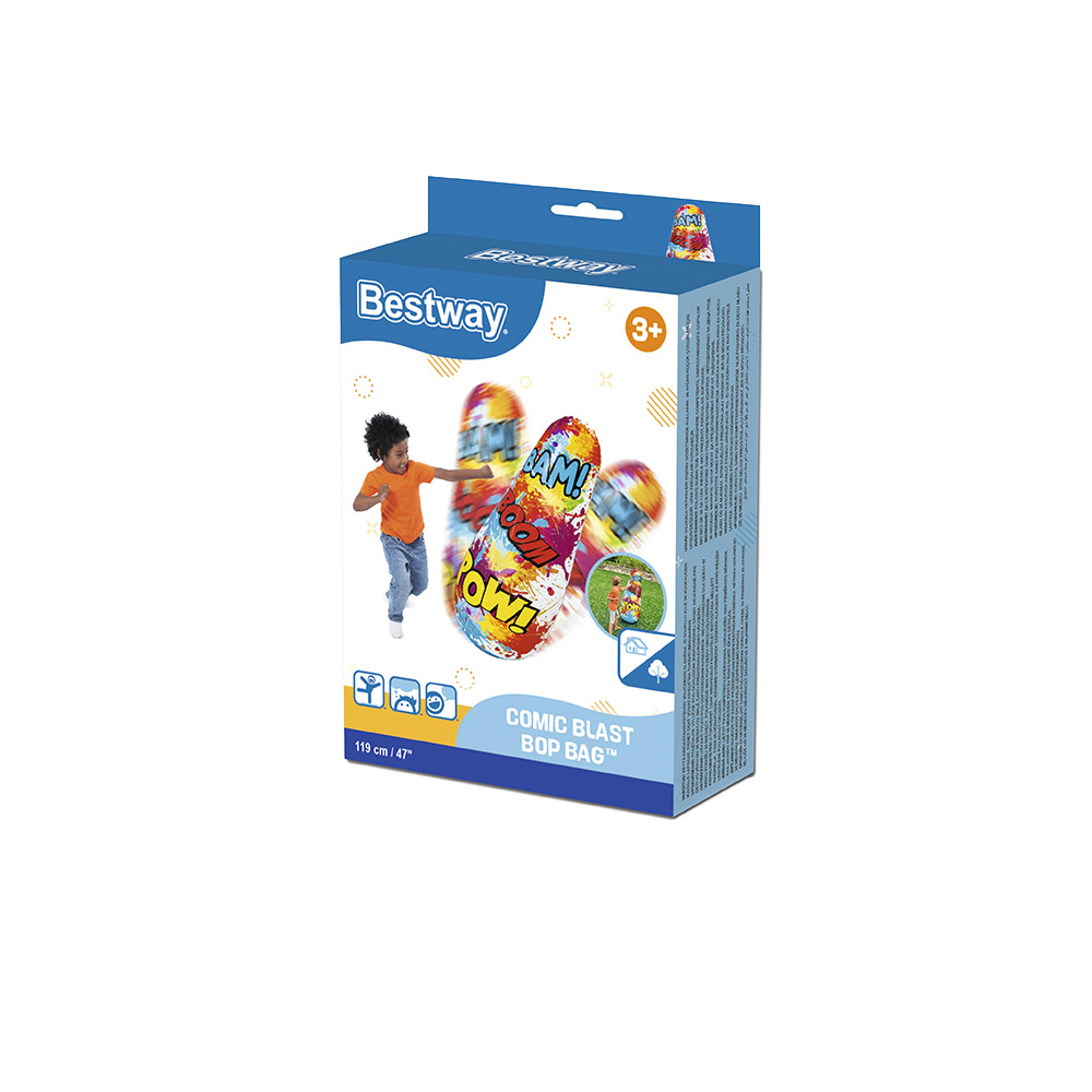 Foto 4 pulgar | Bolsa de Boxeo Inflable Puchingbag Infantil Bestway Diseño Boom