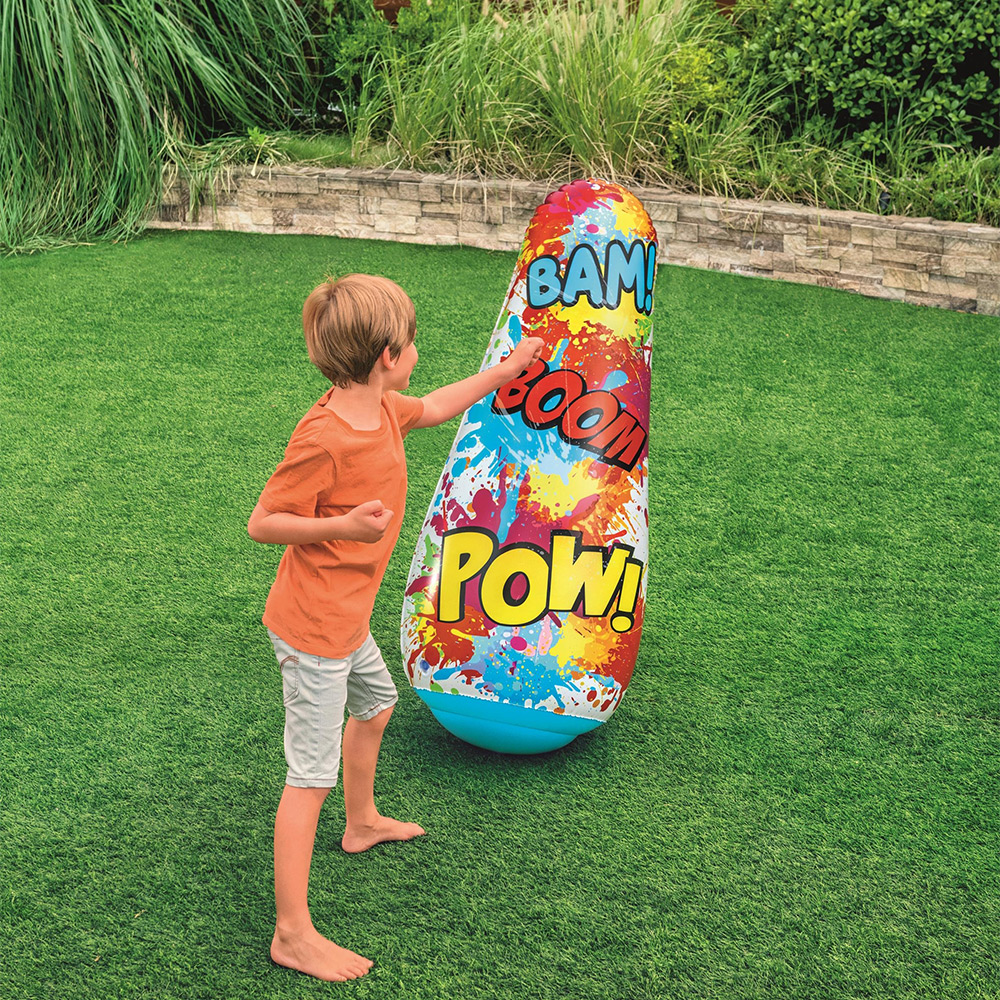 Foto 7 pulgar | Bolsa de Boxeo Inflable Puchingbag Infantil Bestway Diseño Boom
