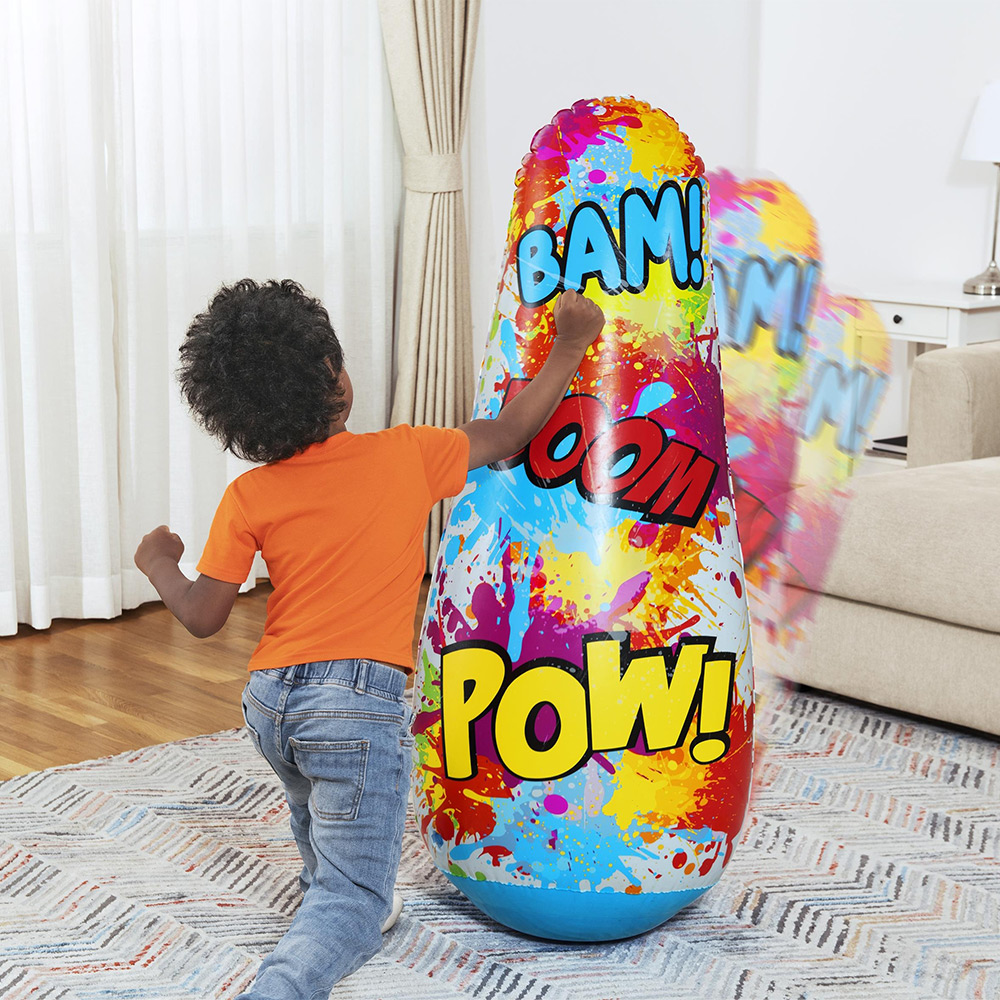 Foto 8 pulgar | Bolsa de Boxeo Inflable Puchingbag Infantil Bestway Diseño Boom