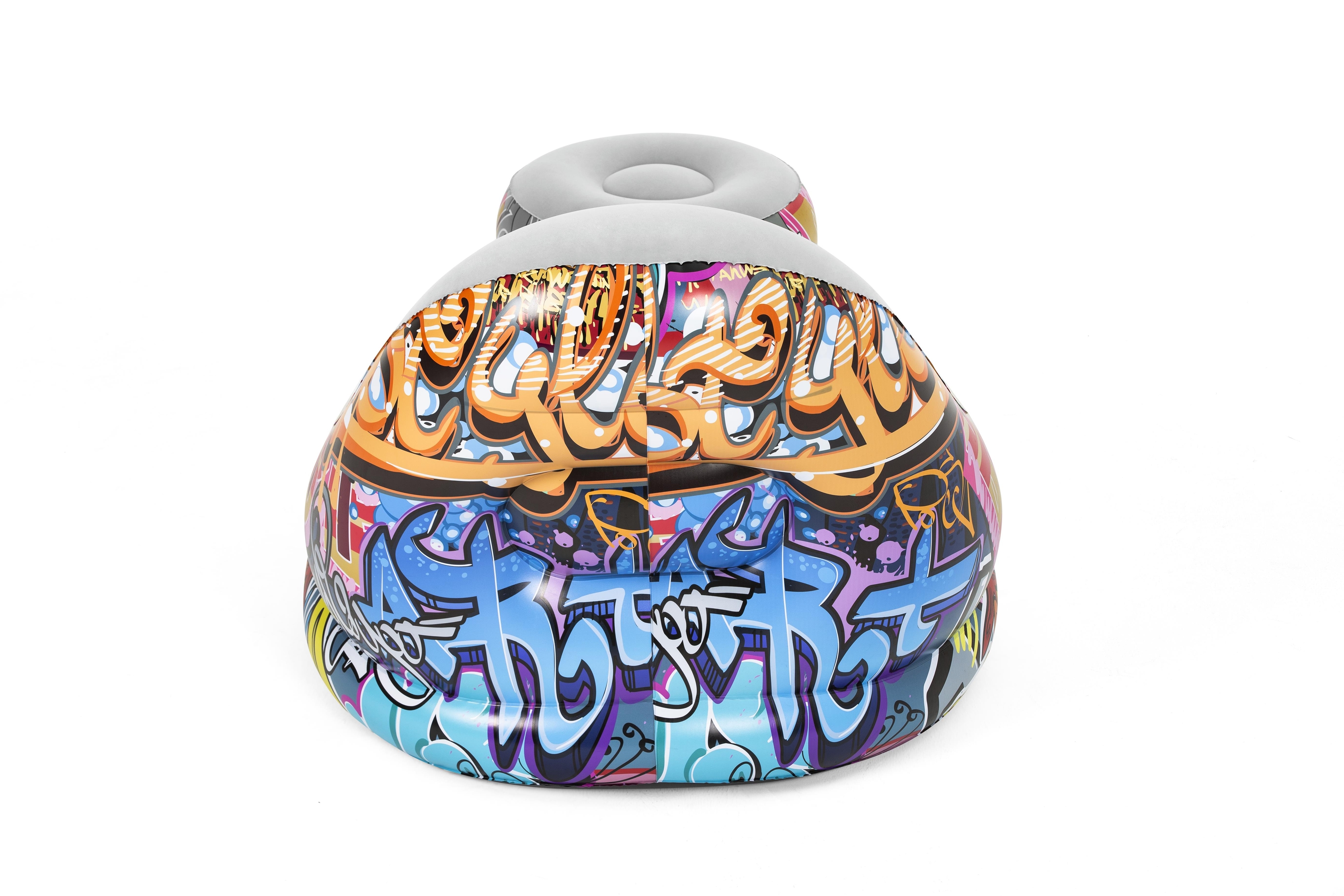 Foto 5 pulgar | Sillon Inflable 1.21x1.00x.86cm con Descanso Grafiti