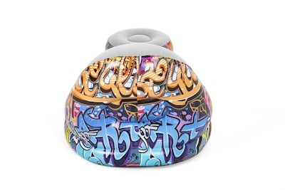 Foto 4 | Sillon Inflable 1.21x1.00x.86cm con Descanso Grafiti