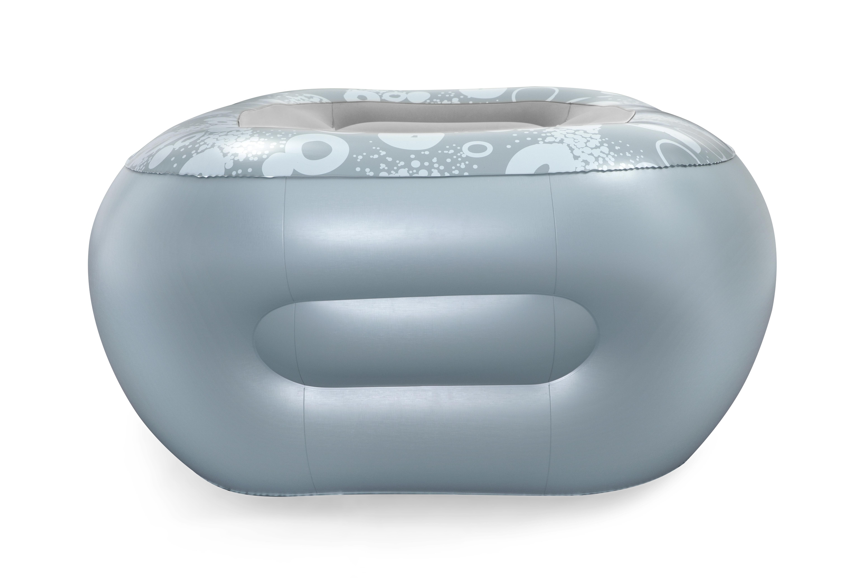 Foto 6 pulgar | Sillon Inflable 1.52x1.27x.76cm Plata