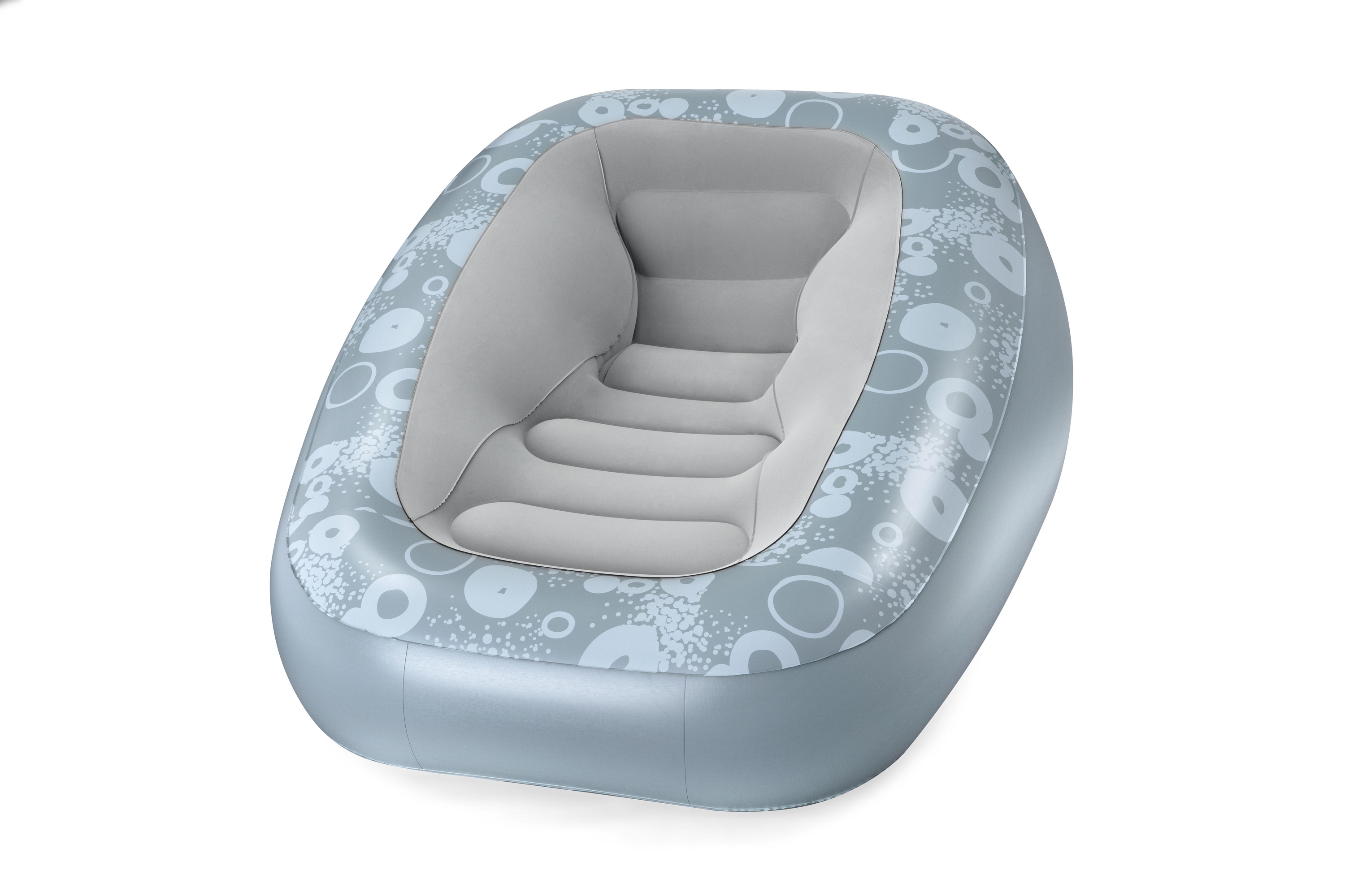 Foto 7 | Sillon Inflable 1.52x1.27x.76cm Plata