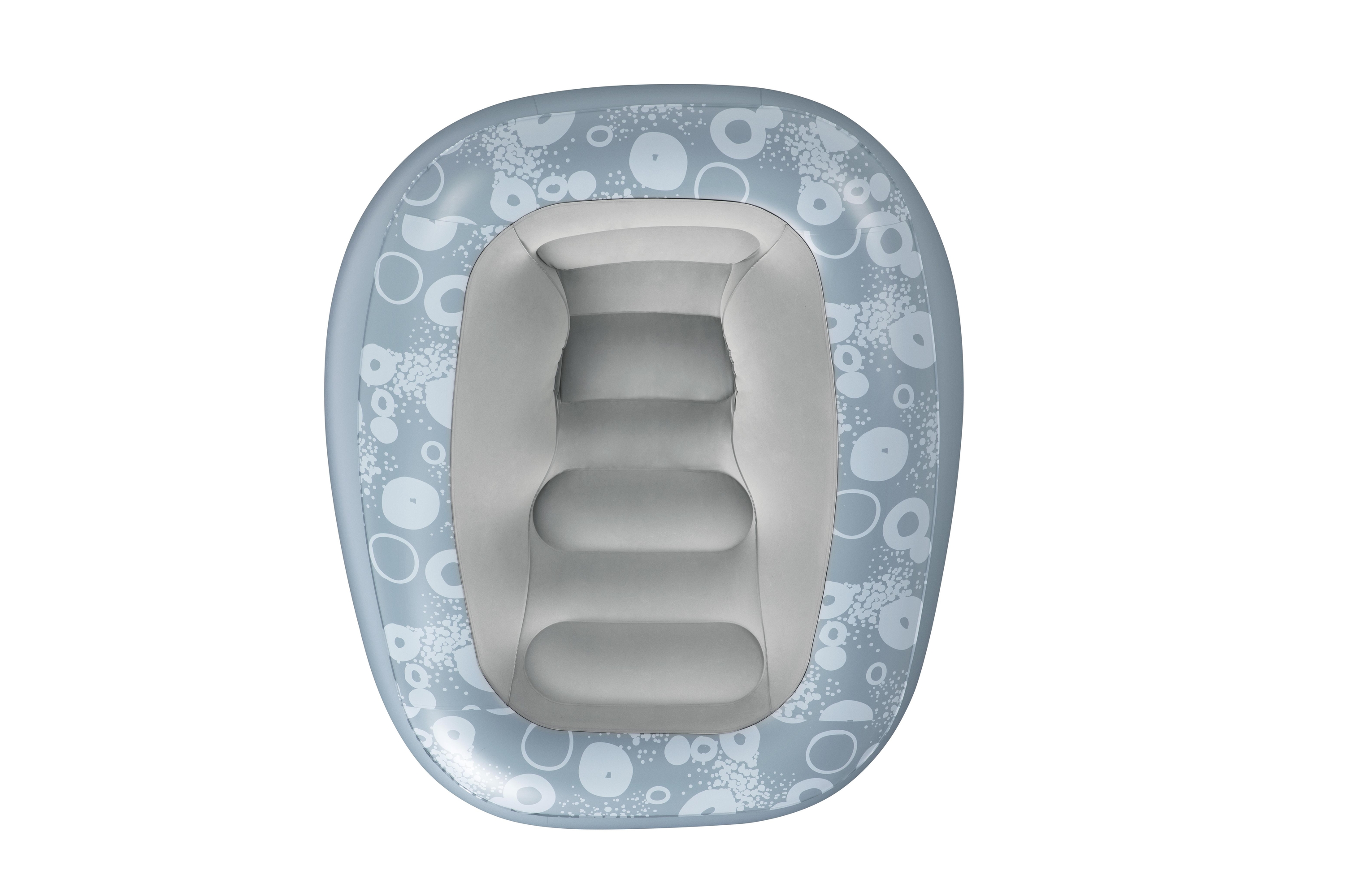 Foto 9 pulgar | Sillon Inflable 1.52x1.27x.76cm Plata