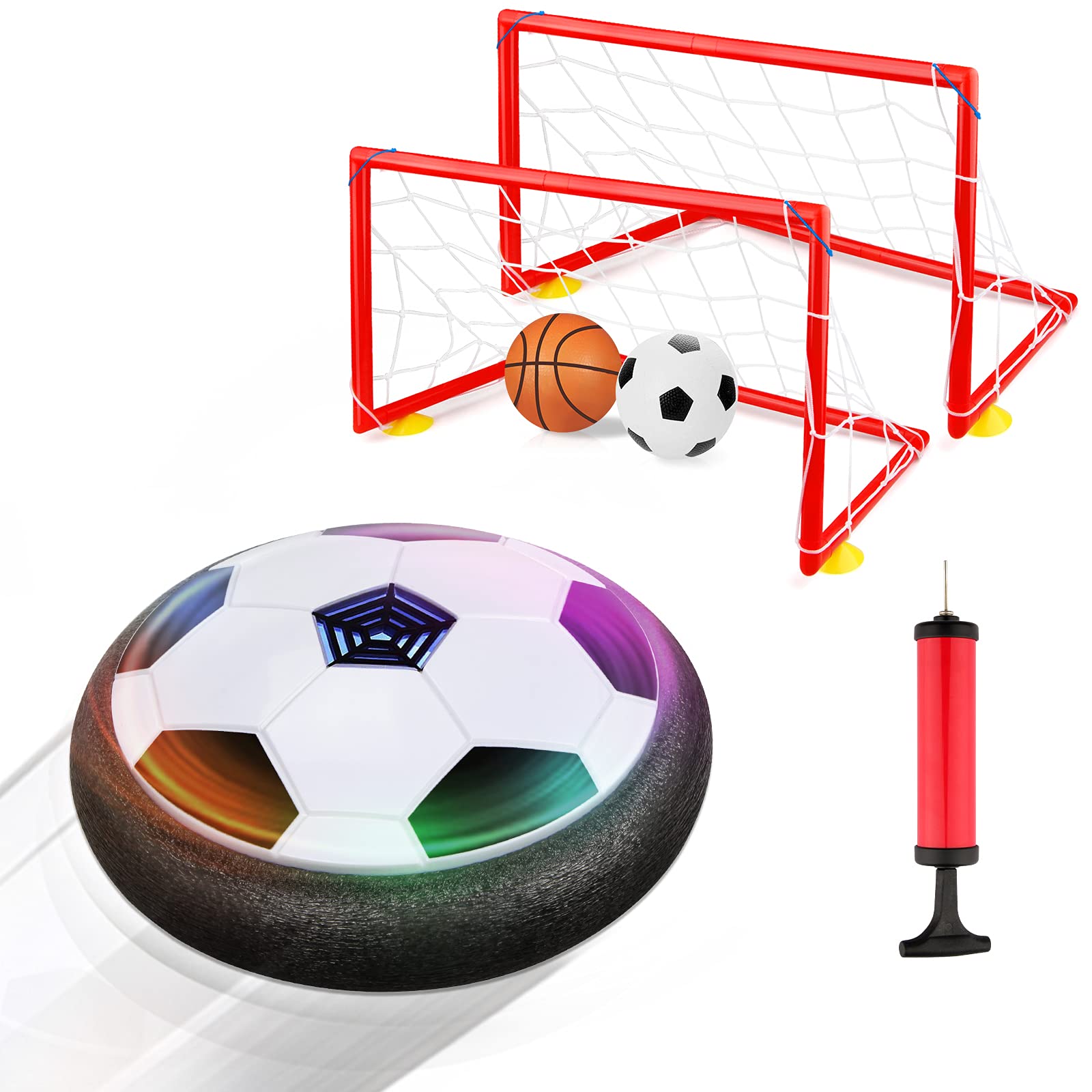 Foto 1 | Balón De Fútbol Hover Growsland Con 2 Porterías Para Niños Y Niñas - Venta Internacional.