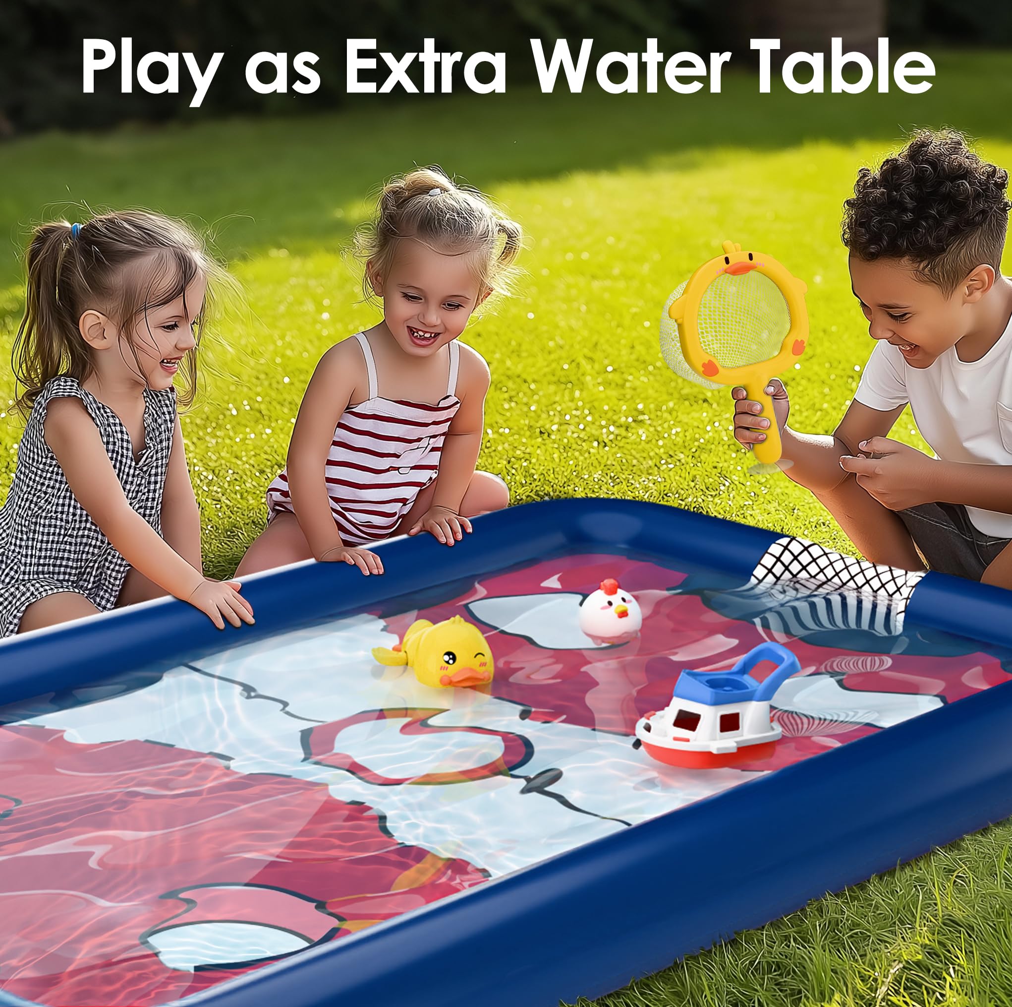 Foto 6 | Juego De Hockey Pool Wave Iplay Ilearn Inflable Para Niños - Venta Internacional.