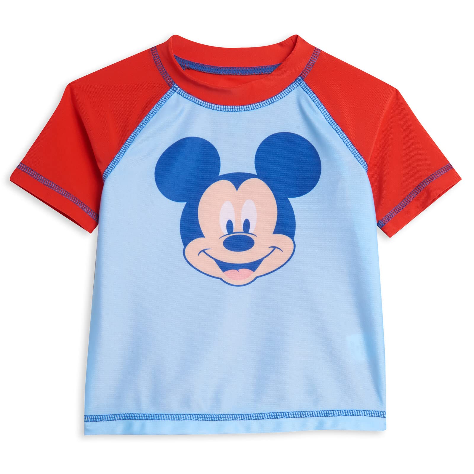 Foto 5 pulgar | Set De Baño Disney Mickey Mouse Rash Guard Y Bañador 3t - Venta Internacional.