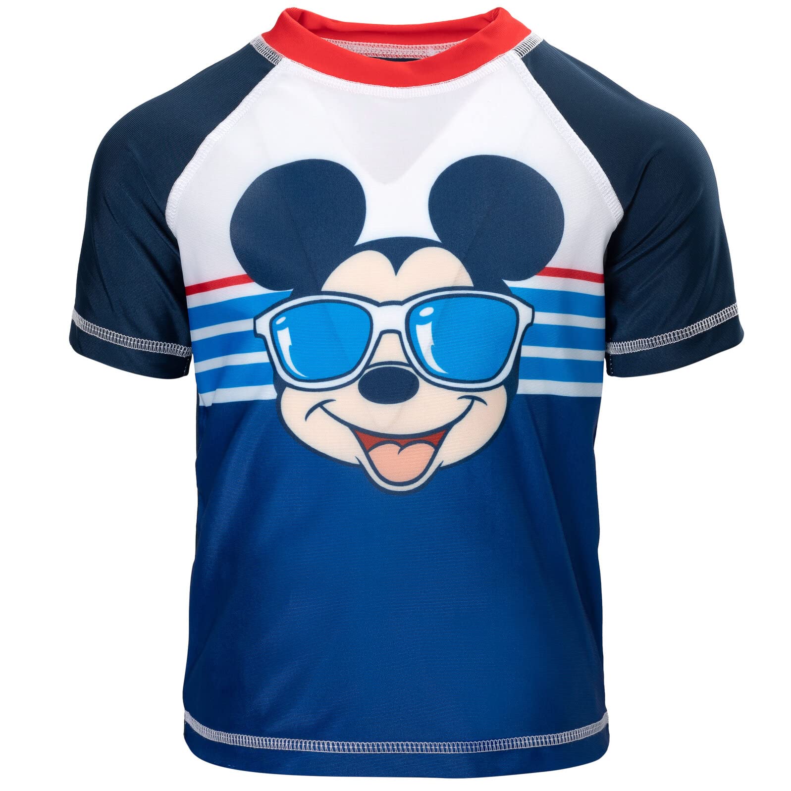 Foto 4 | Set De Baño Disney Mickey Mouse Rash Guard Y Bañador 3t - Venta Internacional.
