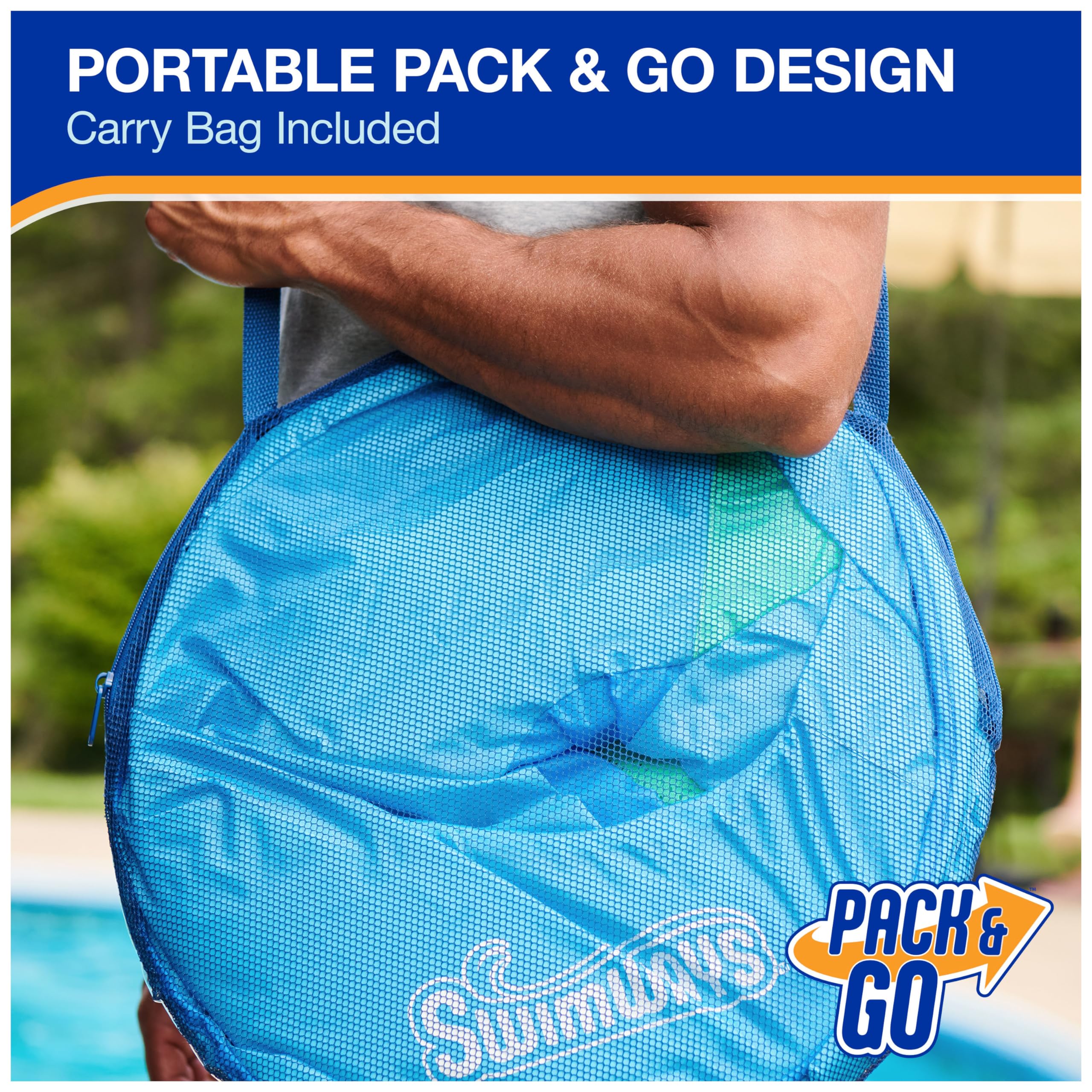 Foto 7 pulgar | Tumbona De Piscina Swimways Spring Float Premium Con Toldo - Venta Internacional.
