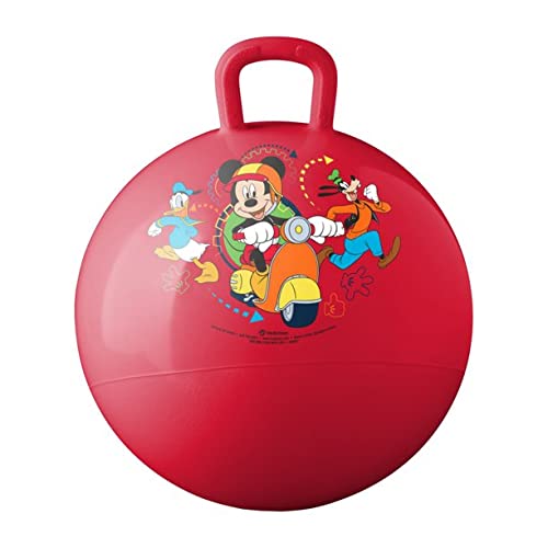 Foto 3 pulgar | Hopper Ball Disney Mickey Mouse Para Niños Con Pelota Hinchable De 38 Cm - Venta Internacional.