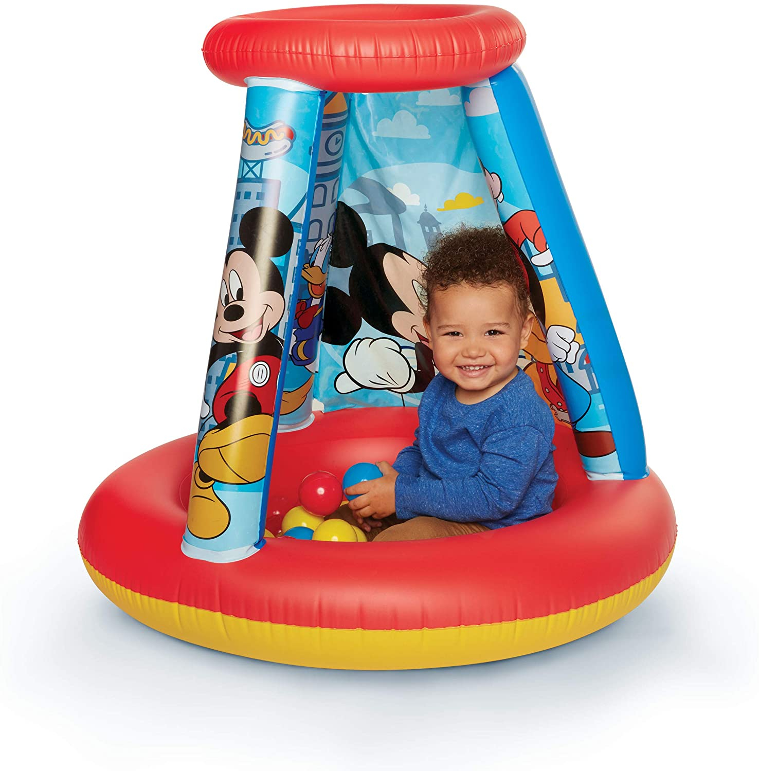 Foto 2 pulgar | Piscina de Pelotas Mickey Mouse para Niños - Venta Internacional