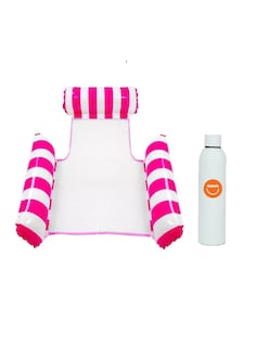 Foto 1 | Inflable Para Piscina De Adulto Hamaca Flotante + Termo De Regalo Güish