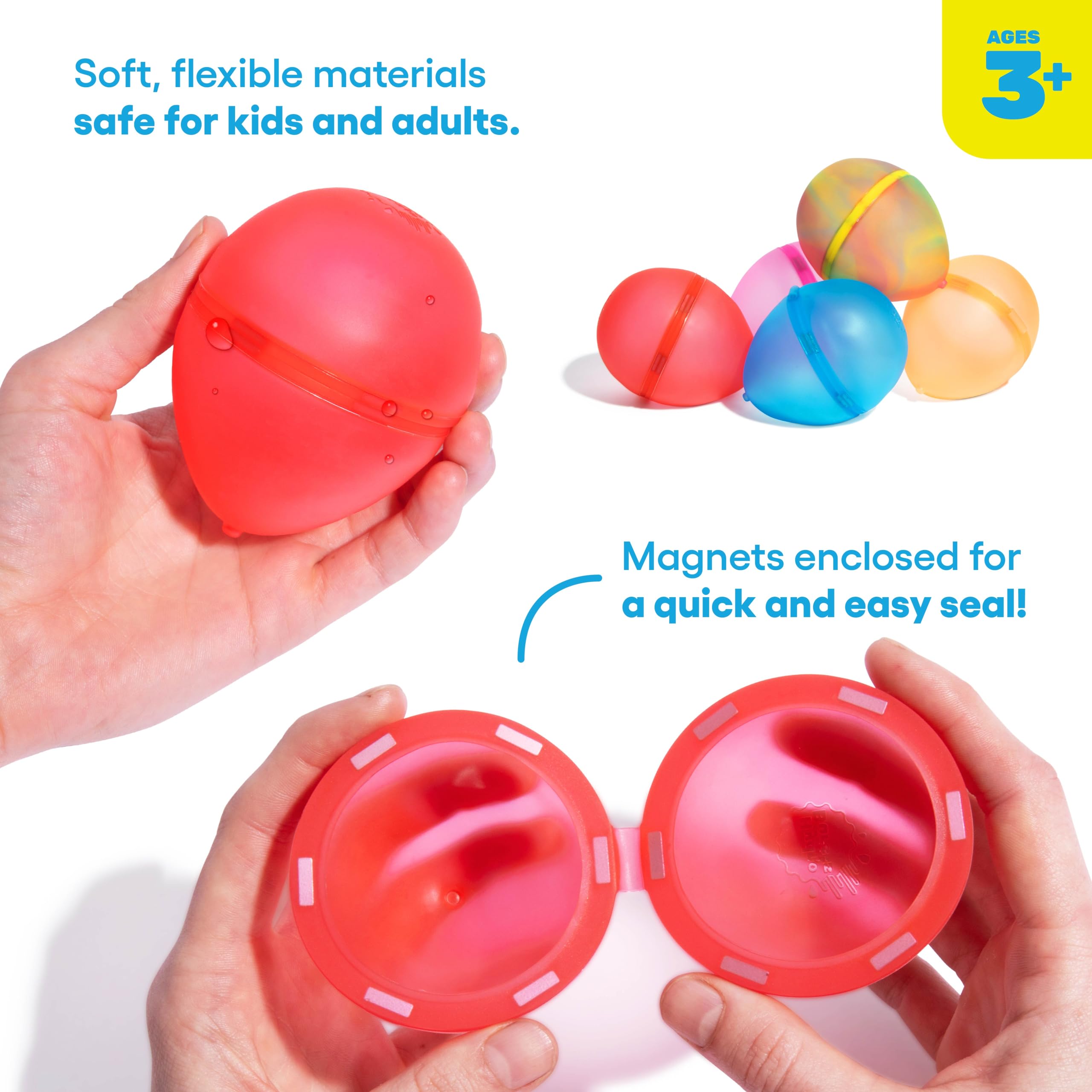 Foto 3 pulgar | Paquete De 6 Globos De Agua Reutilizables Hydroburst Para Piscina Y Playa - Venta Internacional.
