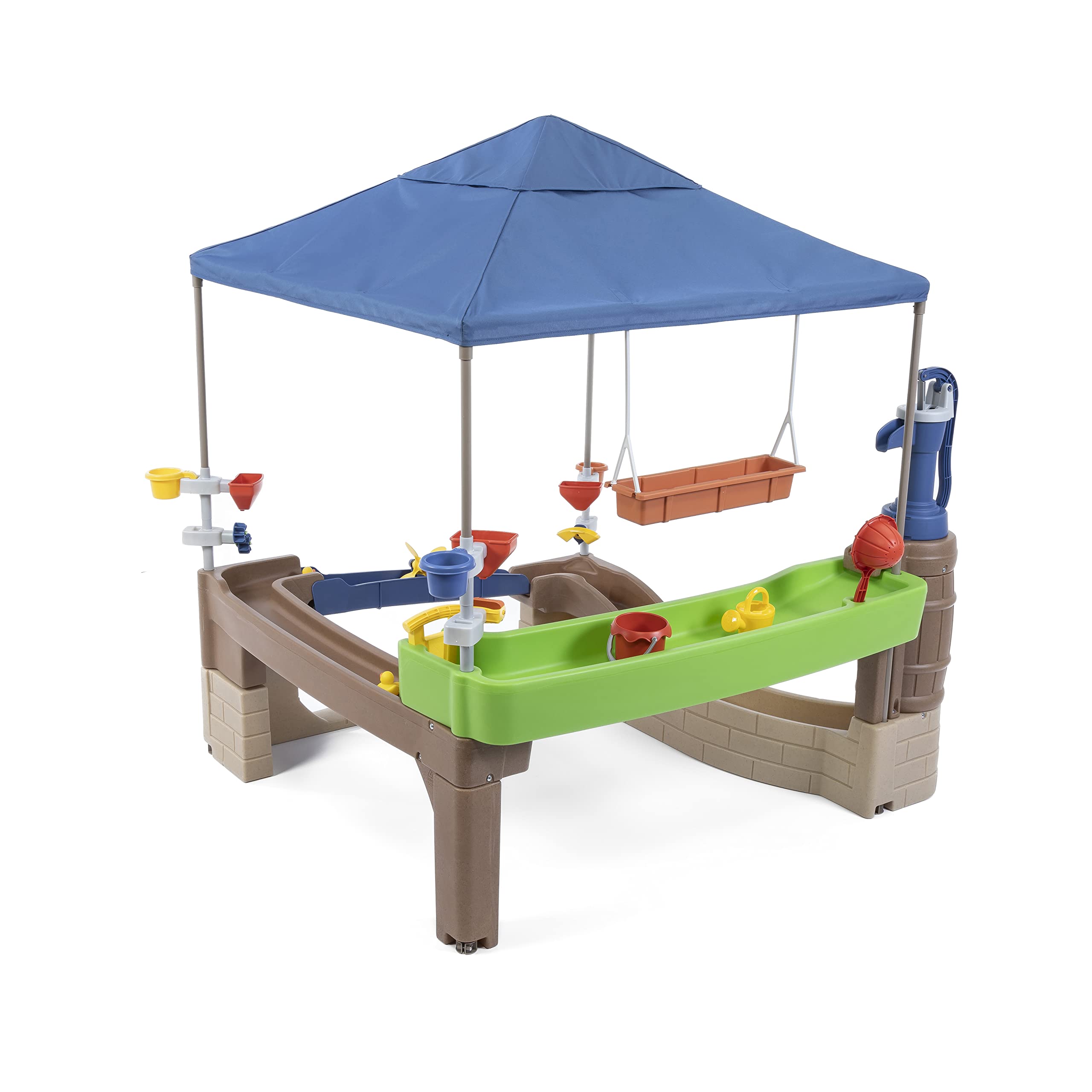 Foto 2 pulgar | Water Play Oasis Step2 Pump & Splash, Color Azul Bronceado - Venta Internacional.