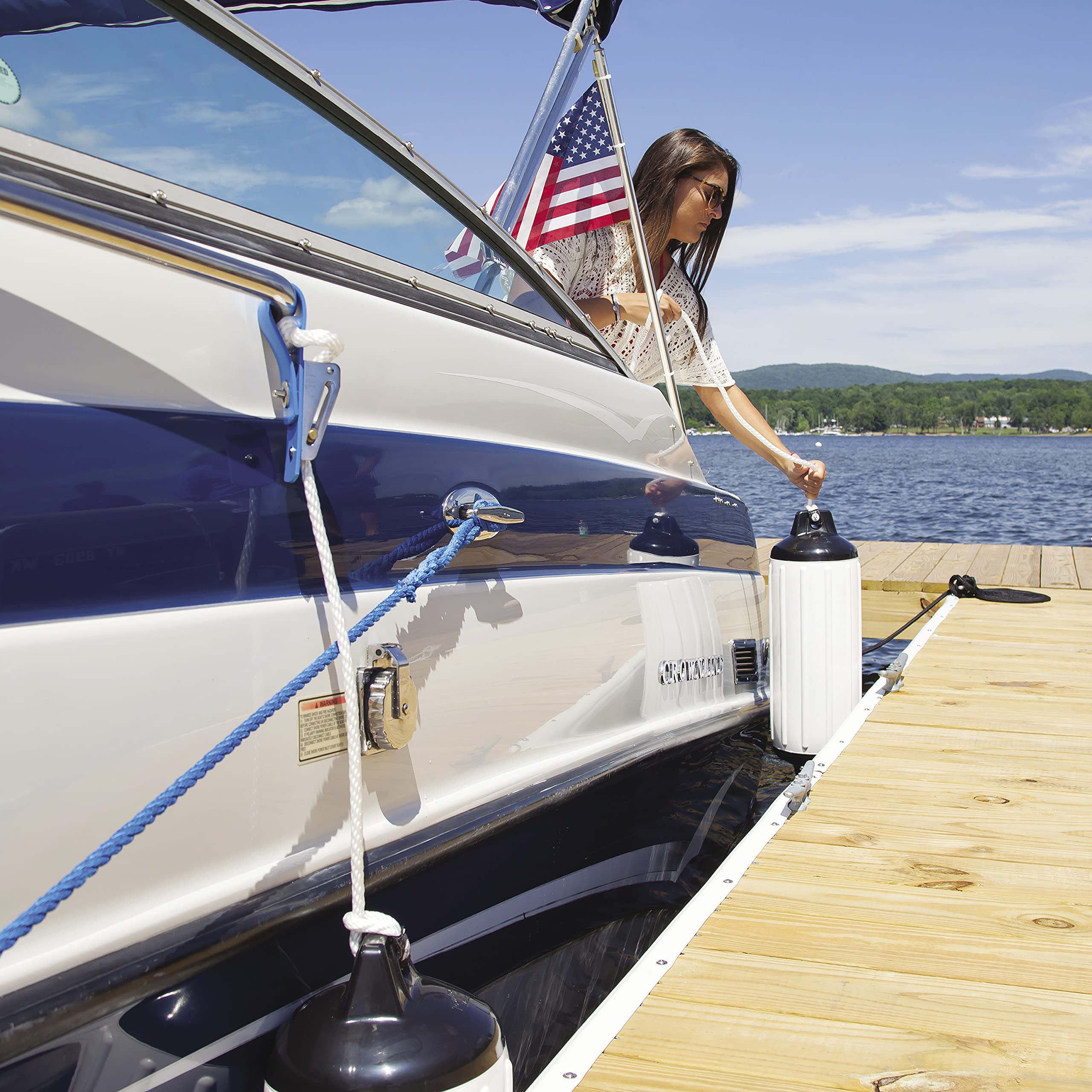 Foto 8 pulgar | Vinilo Inflable Boat Fender Taylor Made Super Gard, 6,5 X 22 - Venta Internacional.
